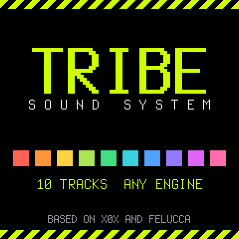 The TRIBE splash screen